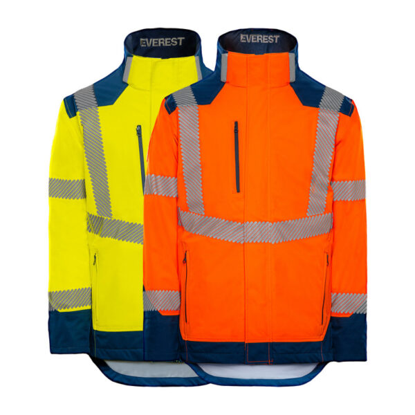 Veste de pluie haute visibilité unisexe | T2S – Image 3